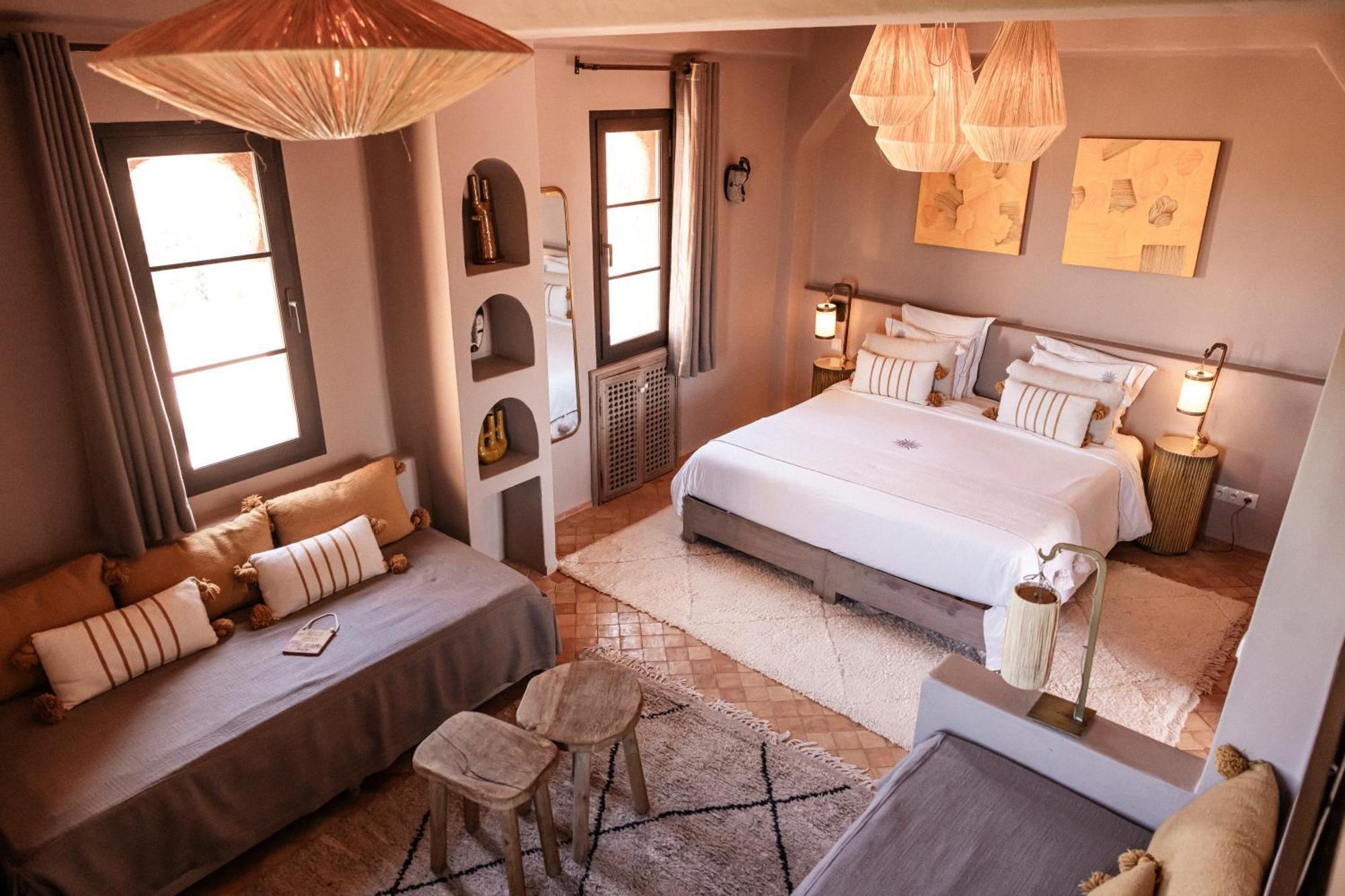 Bed and Breakfast Le Jardin Des Douars Al Ghar Exterior foto